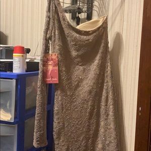 Off the shoulder homecoming dress